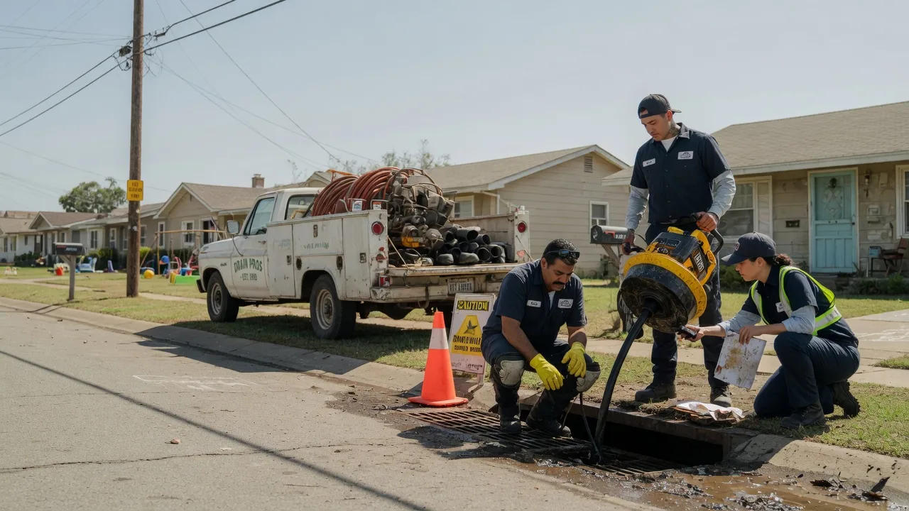 Drain Cleaning in Rice, TX near me